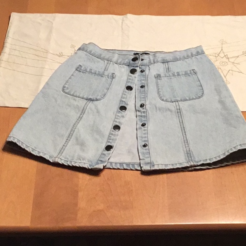 BDG denim skirt
